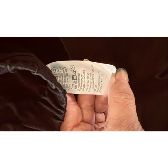 Isaac Mizrahi Live Black Womens Pants Size 30 WP - Picture 8 of 11